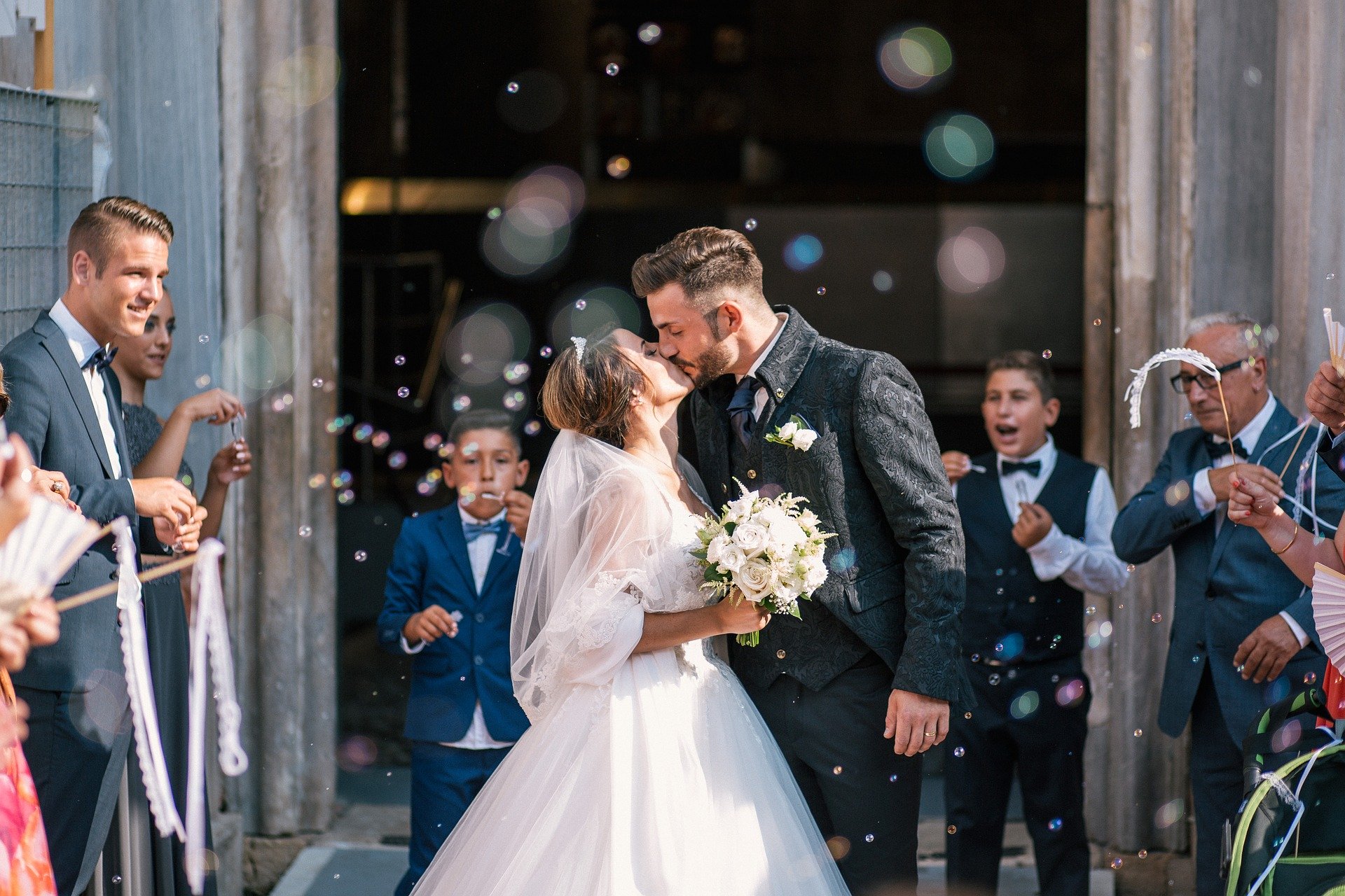 bride and groom